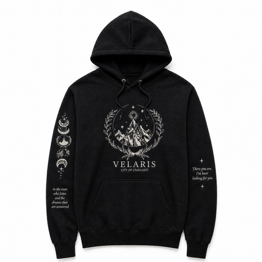 Court Of Thorns and Roses Hoodie (Black)